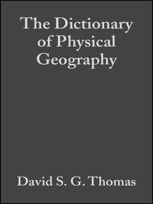 cover image of The Dictionary of Physical Geography